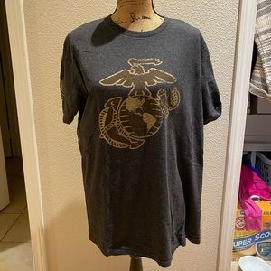 Marine corps grey tshirt